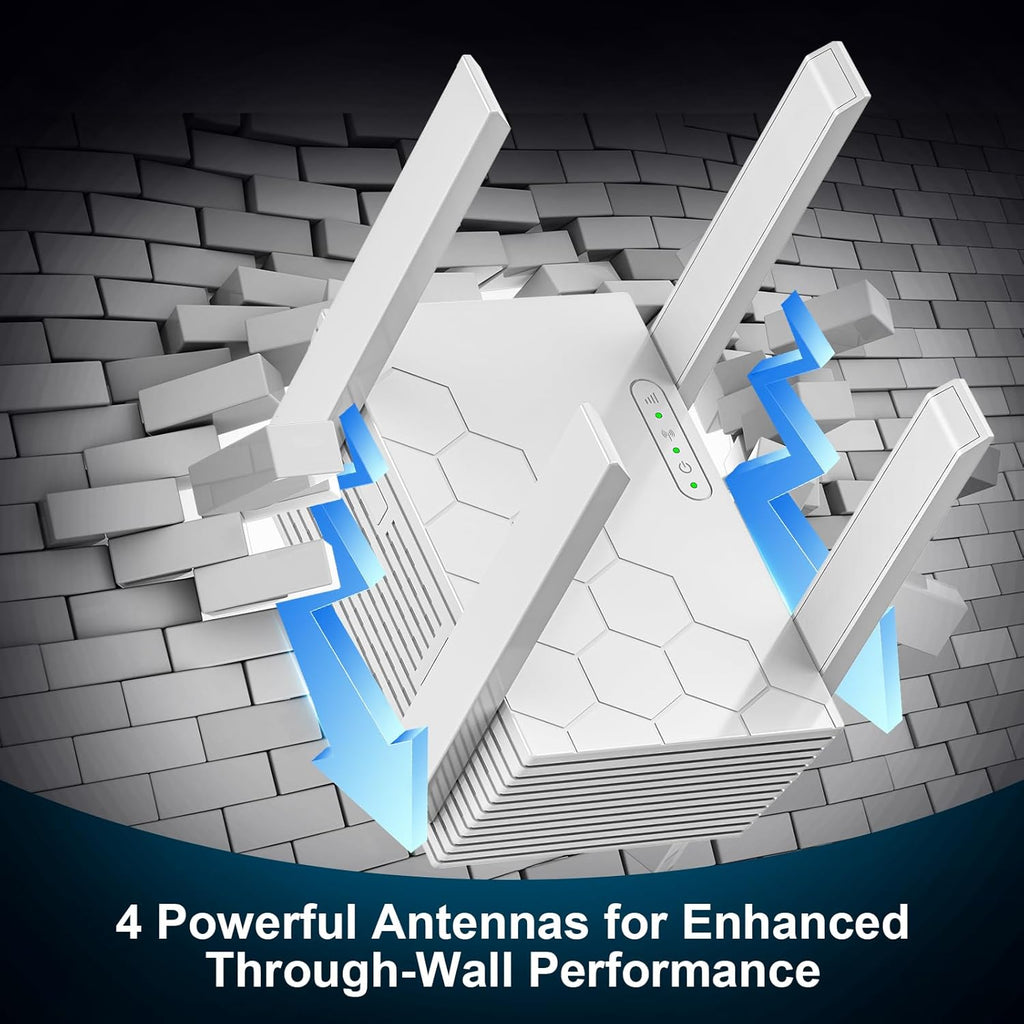 Extensor WiFi Amplificador de señal de doble banda 58 GHz