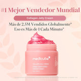 medicube Pink Glass Glow Skin Trio: Máscara de gel de gelatina de c...