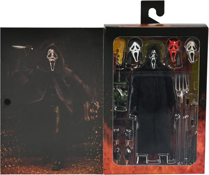 NECA - Ghostface - Figura de acción Ultimate de 7 pulgadas