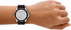 Michael Kors Everest - Reloj de acero inoxidable para mujer con correa de acero o silicona