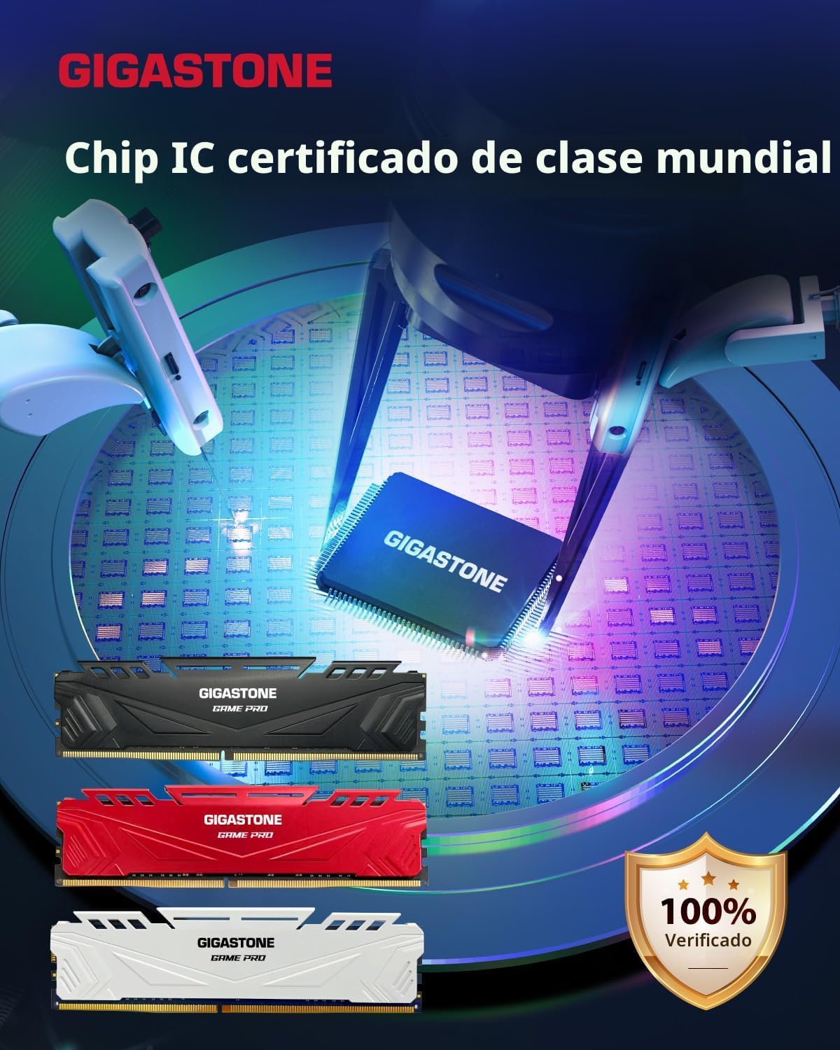 【DDR4 RAM】 GIGASTONE Game PRO Kit de 32 GB (2 x 16 GB) DDR4 3200 MH...