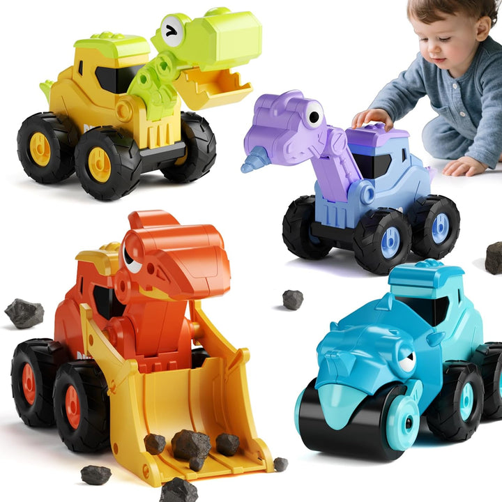Dimoarch Juguetes de construcción para niños de 2, 3, 4, 5 años, pa...
