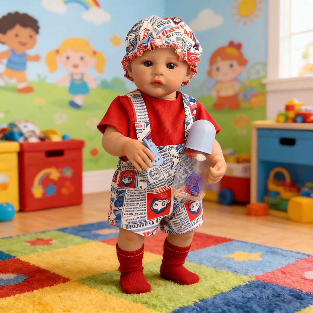 PUAMUBUA Muñecas Reborn de 18 pulgadas, muñeca realista de silicona...