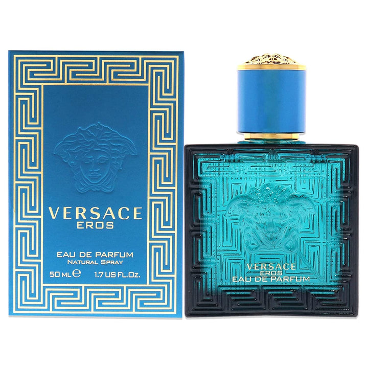 Versace Eros Eau De Parfum Spray para hombre, 1.7 onzas