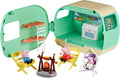 Peppa Pig Three Little Piggies Caravan Playset con 3 figuras