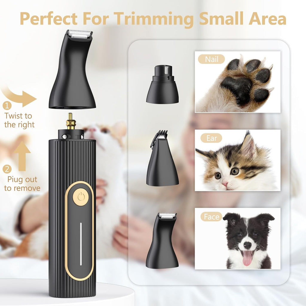 Kit de aseo para cortar perros y recortador de patas para cabello y