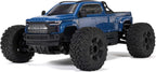 ARRMA Camión RC 1/10 Big Rock 4X4 223S BLX BRUSHLESS Street Truck RTR (baterías y cargador no incluidos) con DSC, (azul), ARA4312V4T3