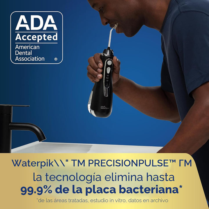 Waterpik Irrigador dental inalámbrico Advanced 2.0 para dientes, en...