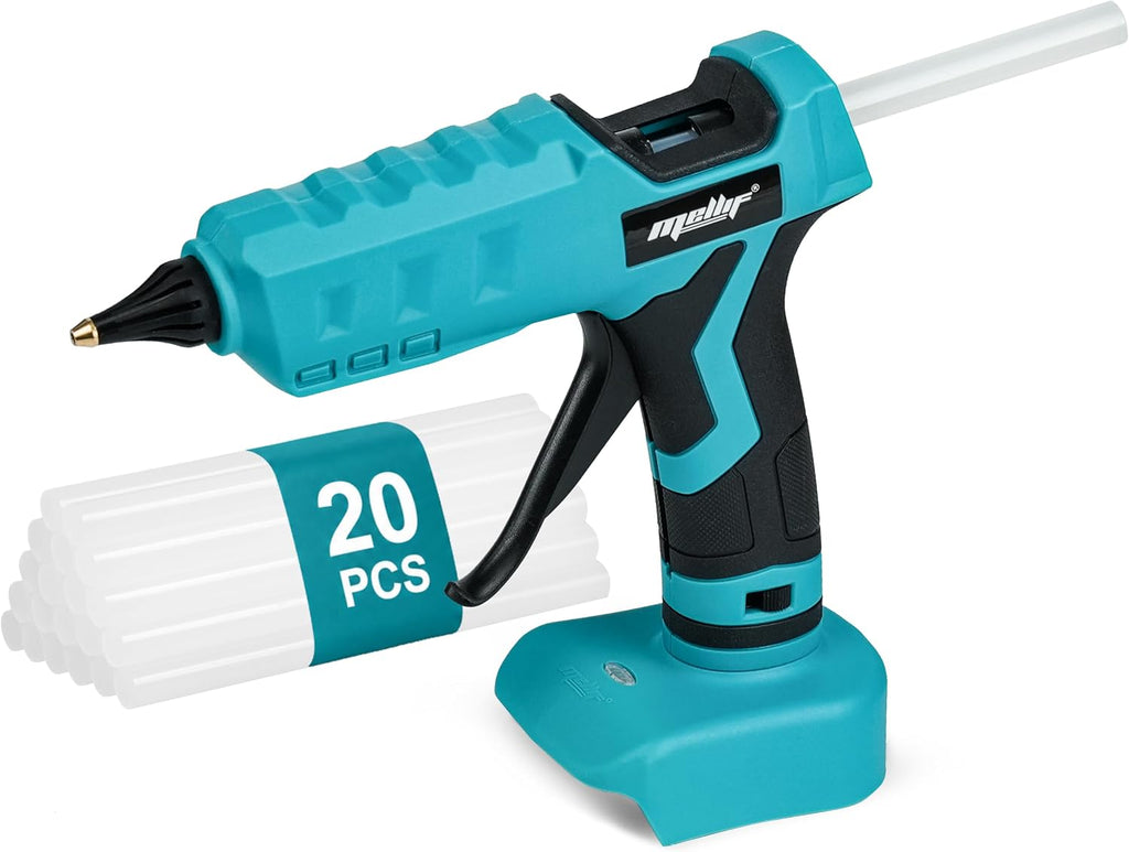 Pistola de pegamento caliente inalámbrica de 100 W compatible con batería Makita de 18 V