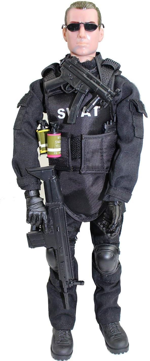 BJPEY Figuras de acción de 12 pulgadas, juguete de figura de soldad...