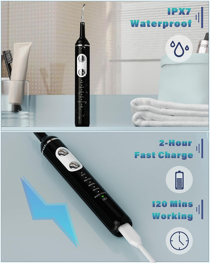Removedor de placa para dientes, kit de limpieza dental removedor d...