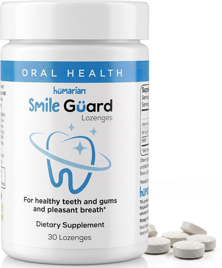 Humarian Smile Guard Pastillas de salud oral, fórmula innovadora co...