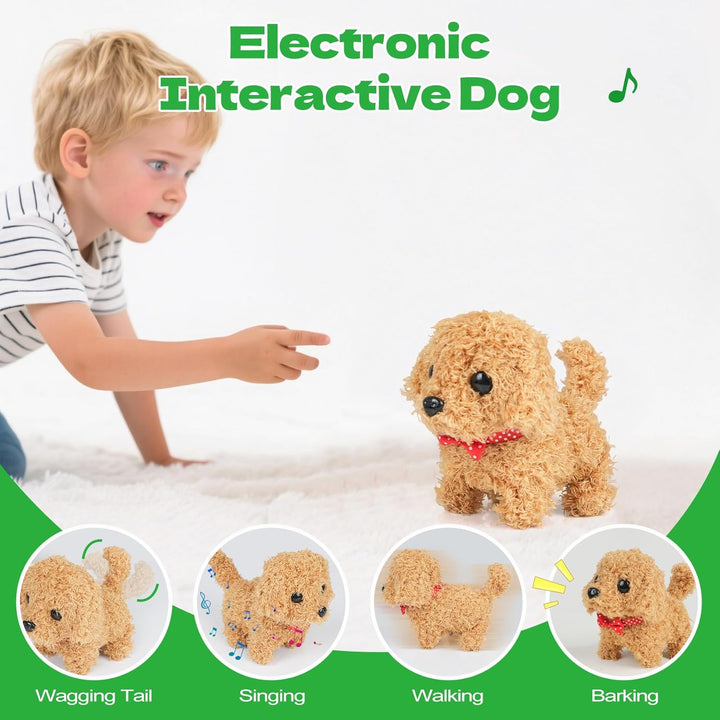 Aikertec Juguete electrónico interactivo para cachorros de