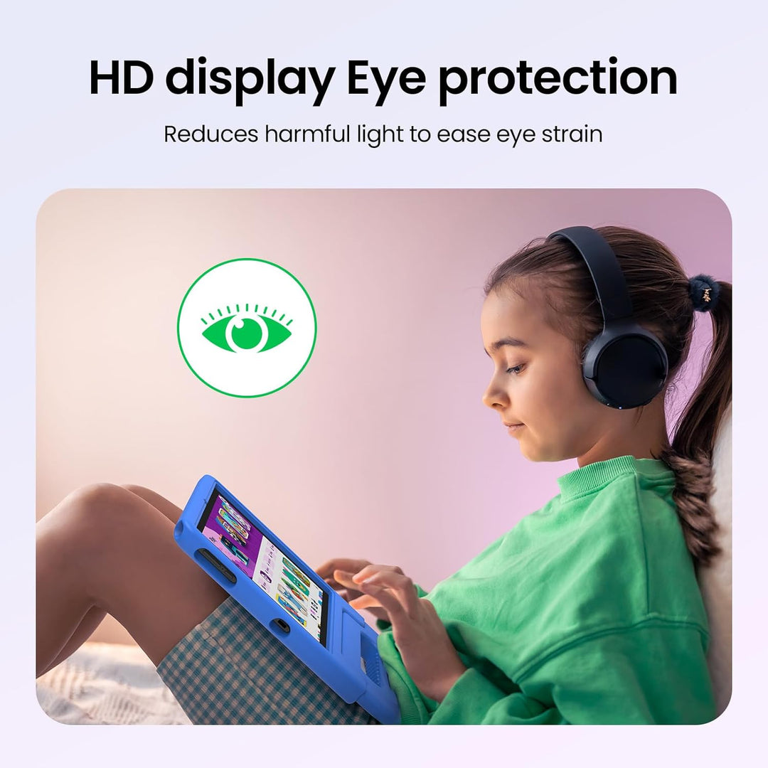 ApoloSignage 2025 Tablet Android 15 para niños, pantalla HD de 10 p...