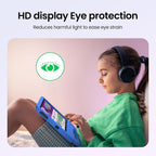 ApoloSignage 2025 Tablet Android 15 para niños, pantalla HD de 10 pulgadas, Azul