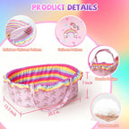 ARTST Accesorios de Muñeca Bebé Reborn con Moisés, Conjunto de Ropa