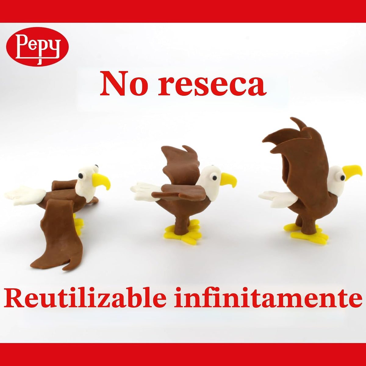 Plastilina - Juego de regalo de arcilla para modelar reutilizable y no secado; juego de 24 barras, 1.4 onzas cada una, 2 de cada 12 colores, perfecto para proyectos de arte y manualidades