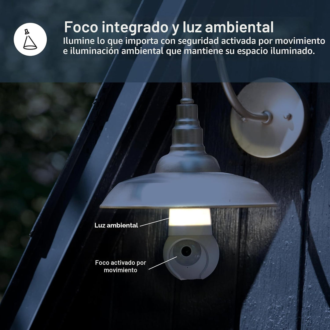 Luna - Cámara de seguridad inalámbrica para exteriores e interiores...
