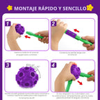 Kit de construcción de fuerte que brilla en la oscuridad para niños, juguetes de construcción STEM, regalo educativo para niños y niñas de 4, 5, 6, 7, 8, 9, 10, 11, 12 años, juego creativo definitivo