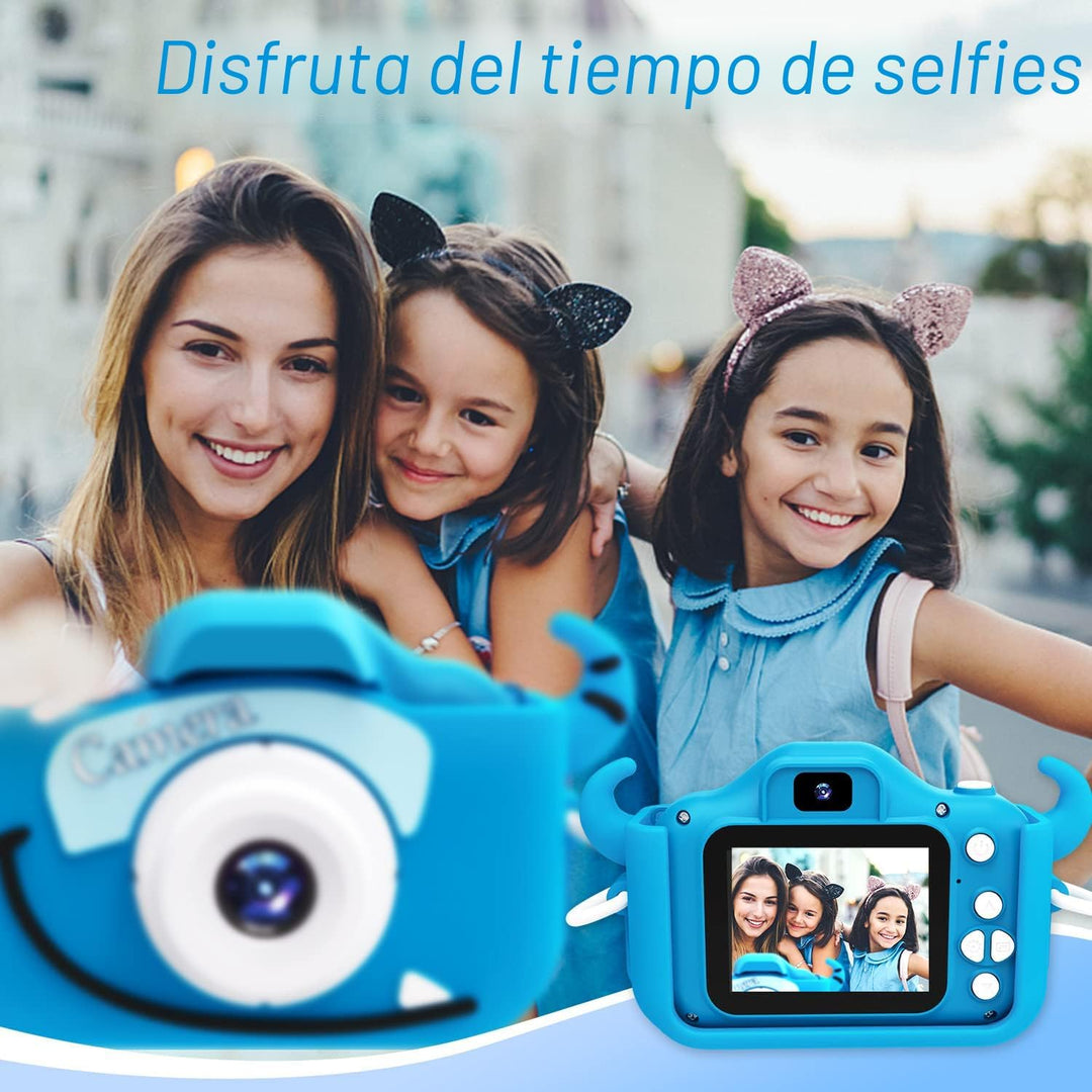 Goopow - Cámara digital para niños de 3 a 8 años, cámara de video c...