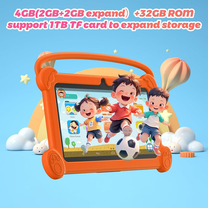 DIGITHINK Tableta para niños de 7 pulgadas 3-9 con funda protectora...