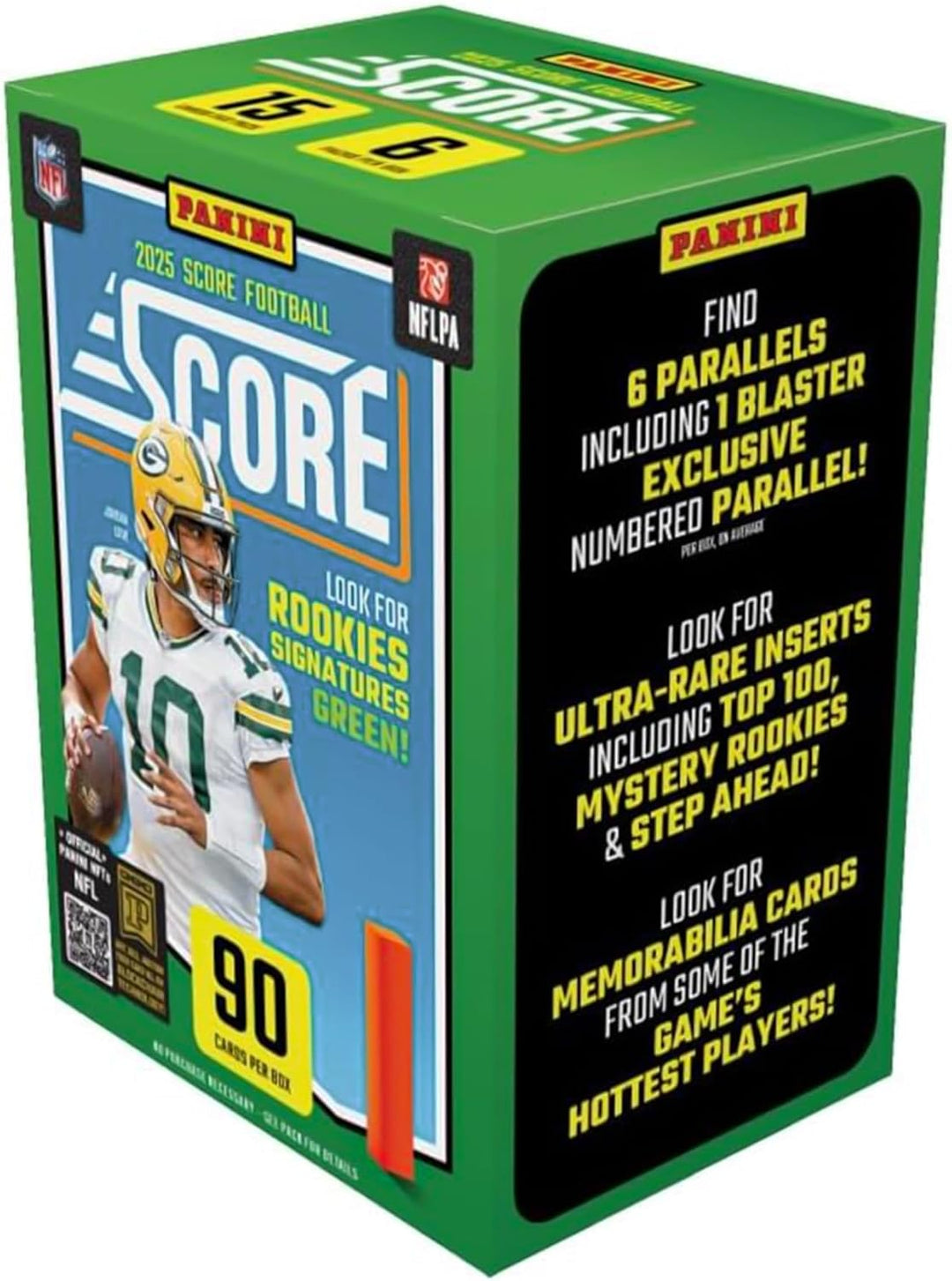 Panini Score NFL -26 - Caja de lanzador de fútbol