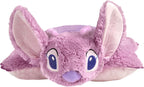 Pillow Pets Disney Lilo and Stitch Angel, juguete de peluche de 16 pulgadas