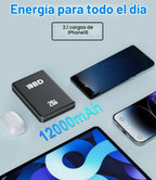 BBD Cargador portátil magnético de 12000 mAh para iPhone