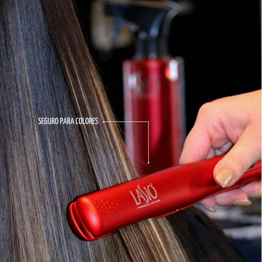 LASIO Plancha de pelo de cerámica recta profesional de 1 pulgada