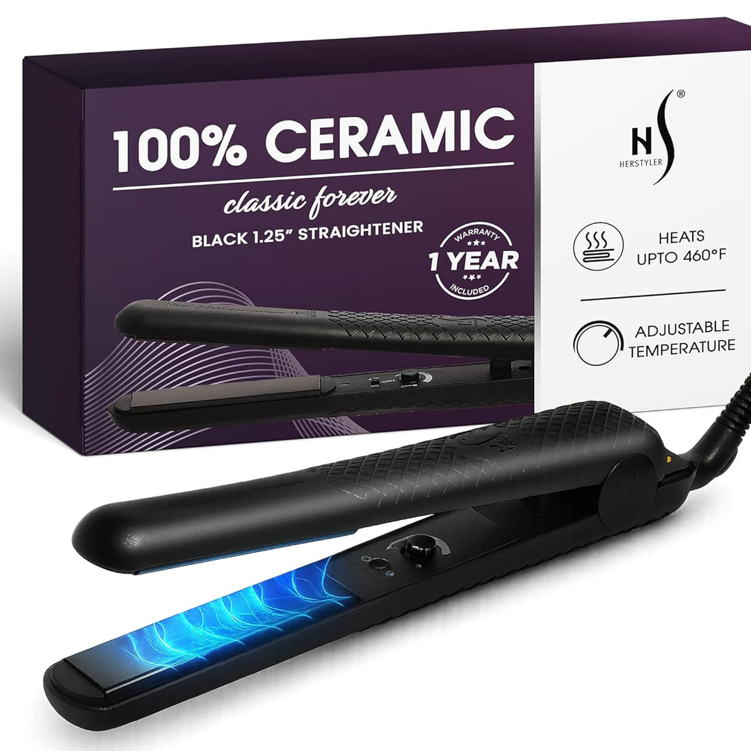 Planchita de cerámica plana Forever Herstyler Classic, Hot Pink