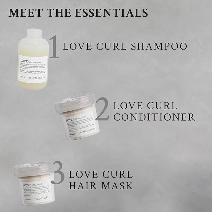 Davines Love - Acondicionador de rizos, mejora y controla el cabell...