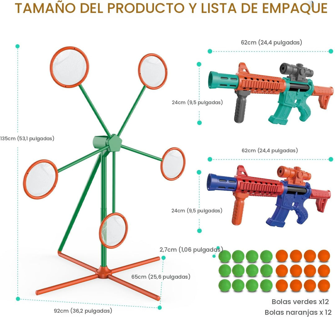 Marlrin Juegos de disparos para niños de 5 6 7 8 9 y 10