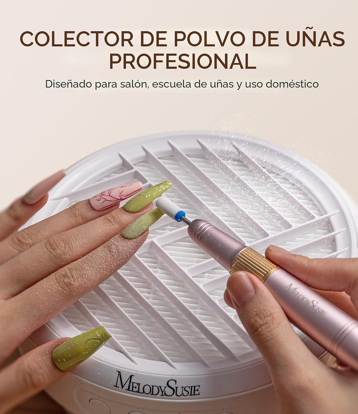 MelodySusie Hpro - Colector de polvo de uñas compacto con diseño li...