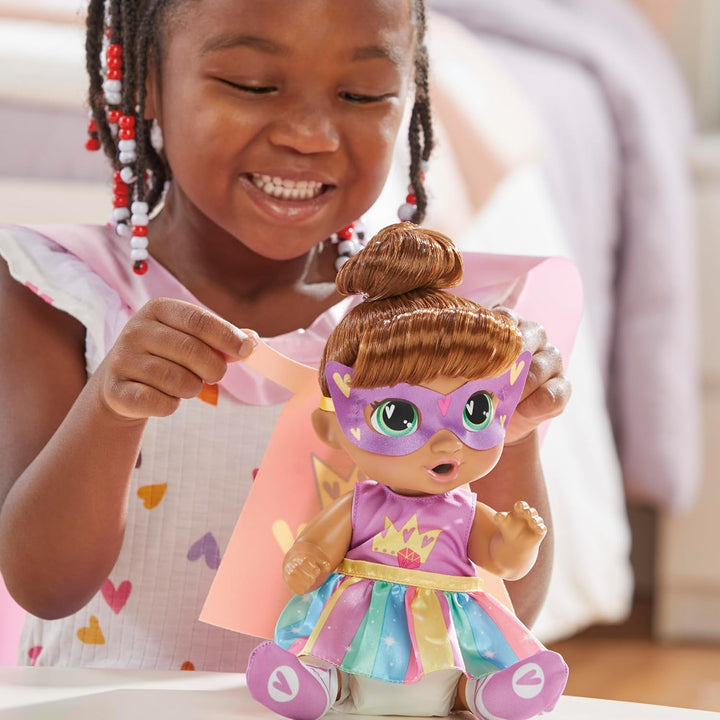 Baby Alive Super BFF Sophia Sparkle Brown Hair Dress Up Baby Doll P...