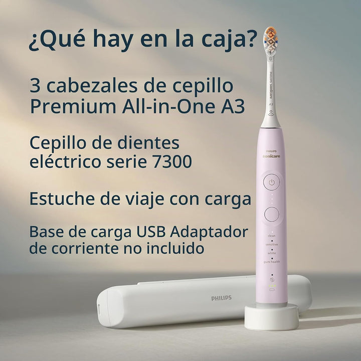 Philips Sonicare Cepillo de Dientes Eléctrico Serie 7300 - Tecnolog...