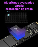 BIWIN Black Opal NV7400 SSD Gen4x4 de 2 TB, velocidad de lectura de...