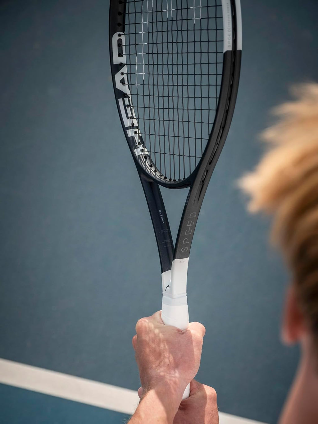 HEAD Speed MP 2026 - Raqueta de tenis - Tensión media con cuerda calibre 16 Velocity
