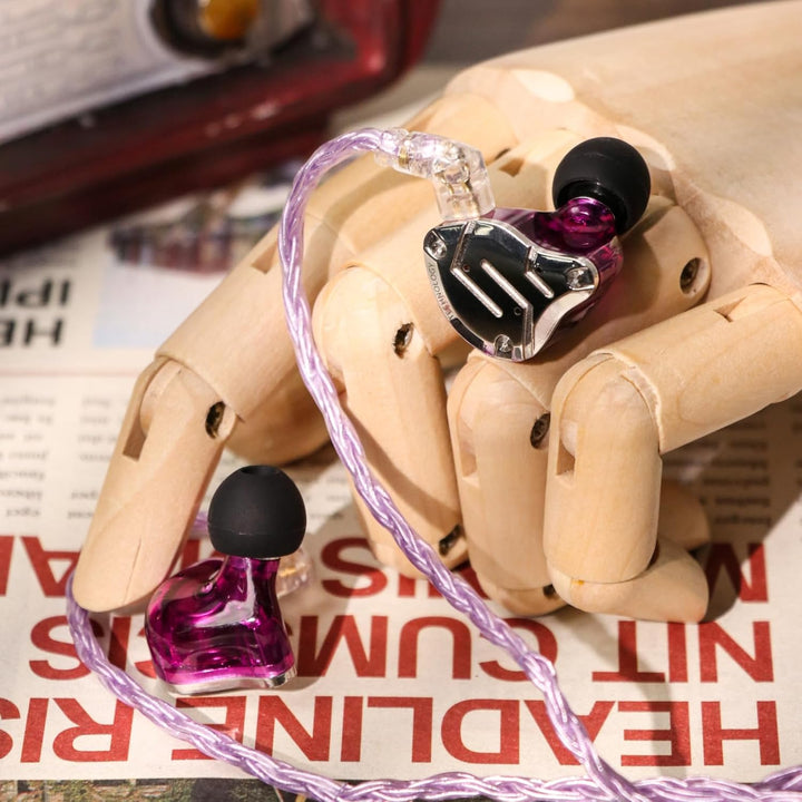 Linsoul KZ ZS10 Pro, 4BA+1DD, 5 controladores en auriculares intrau...