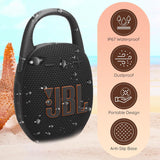 JBL Altavoz Bluetooth portátil Clip 5, IP67 impermeable y a prueba...