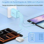 QZIIW Bloque de cargador rápido de pared USB C, bloque de carga rápida tipo