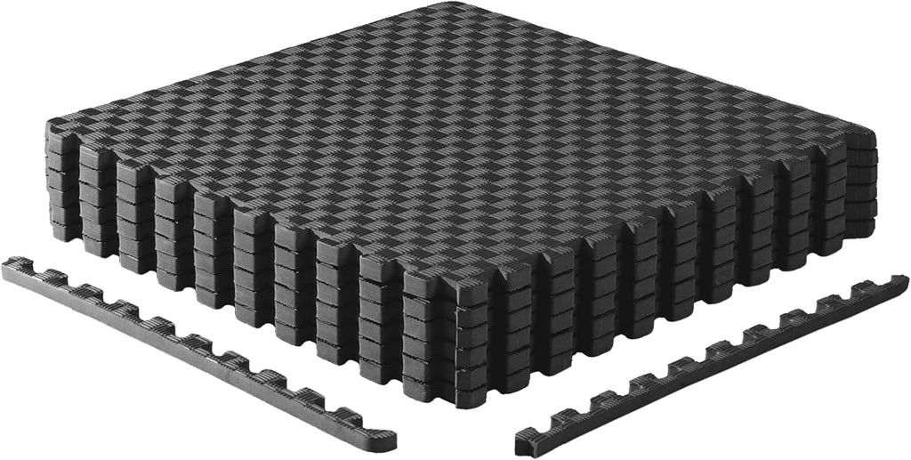 CAP Alfombra de rompecabezas de EVA esponja entrelazada de 24 pulgadas, 3/4 de pulgada