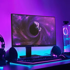 CRUA Monitor vertical FHD 200Hz de 24.5 pulgadas, altura\/pivote\/g...