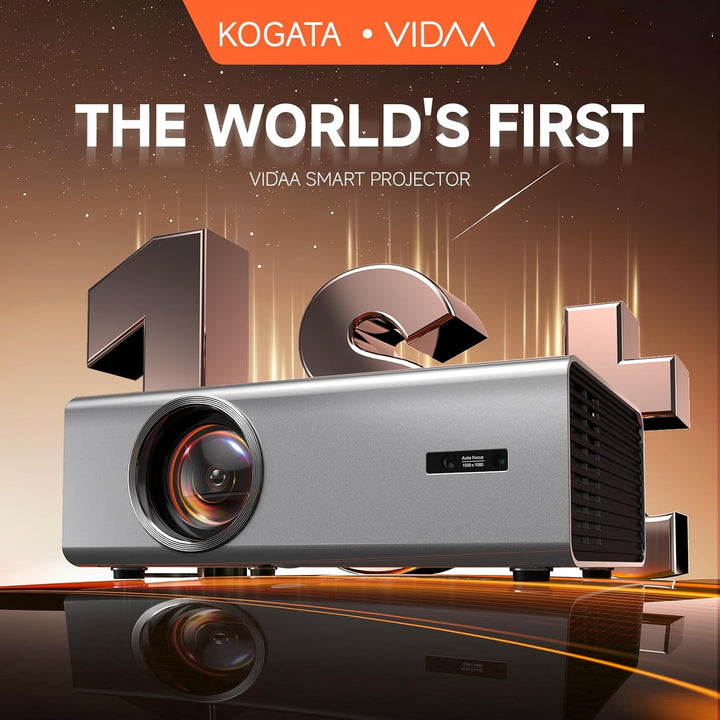 Proyector 4K con WiFi y Bluetooth, Proyector Inteligente VIDAA Más...