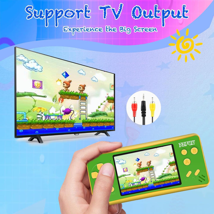 X-JOYKIDS Juegos de mano retro para niños, reproductor portátil de...