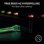 Razer Huntsman V3 TKL 8KHz - Teclado analógico óptico para juegos de