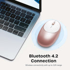 Ratón inalámbrico Bluetooth Satechi M1, recargable USB-C, compacto...
