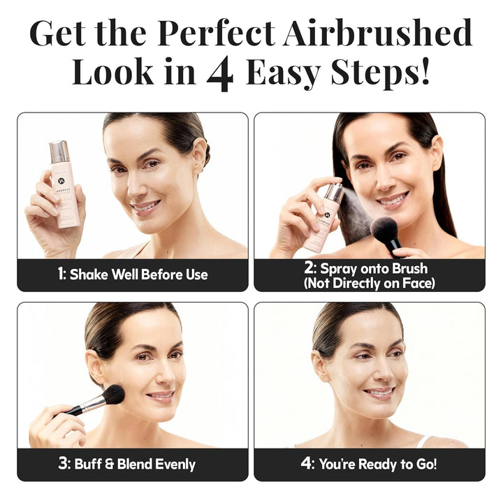 Jerome Alexander MagicMinerals - Base de maquillaje AirBrush \u2013...