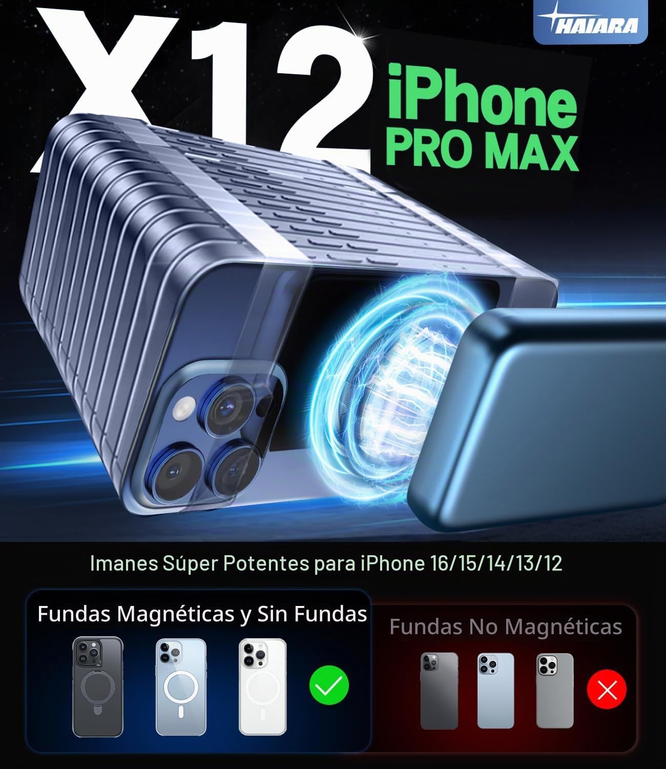 Cargador portátil para banco de energía Magsafe - Cargador magnétic...