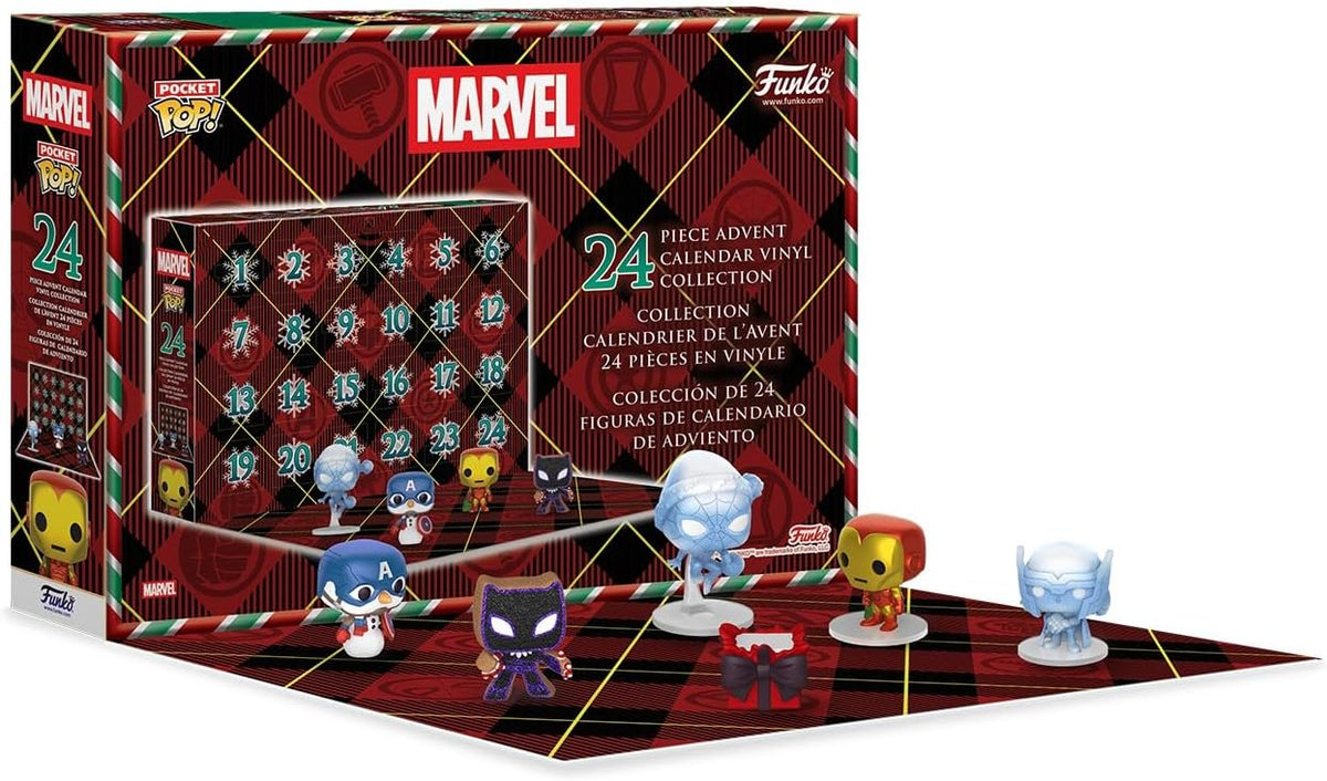 Funko Calendario de cuenta regresiva de Pocket POP!: Marvel