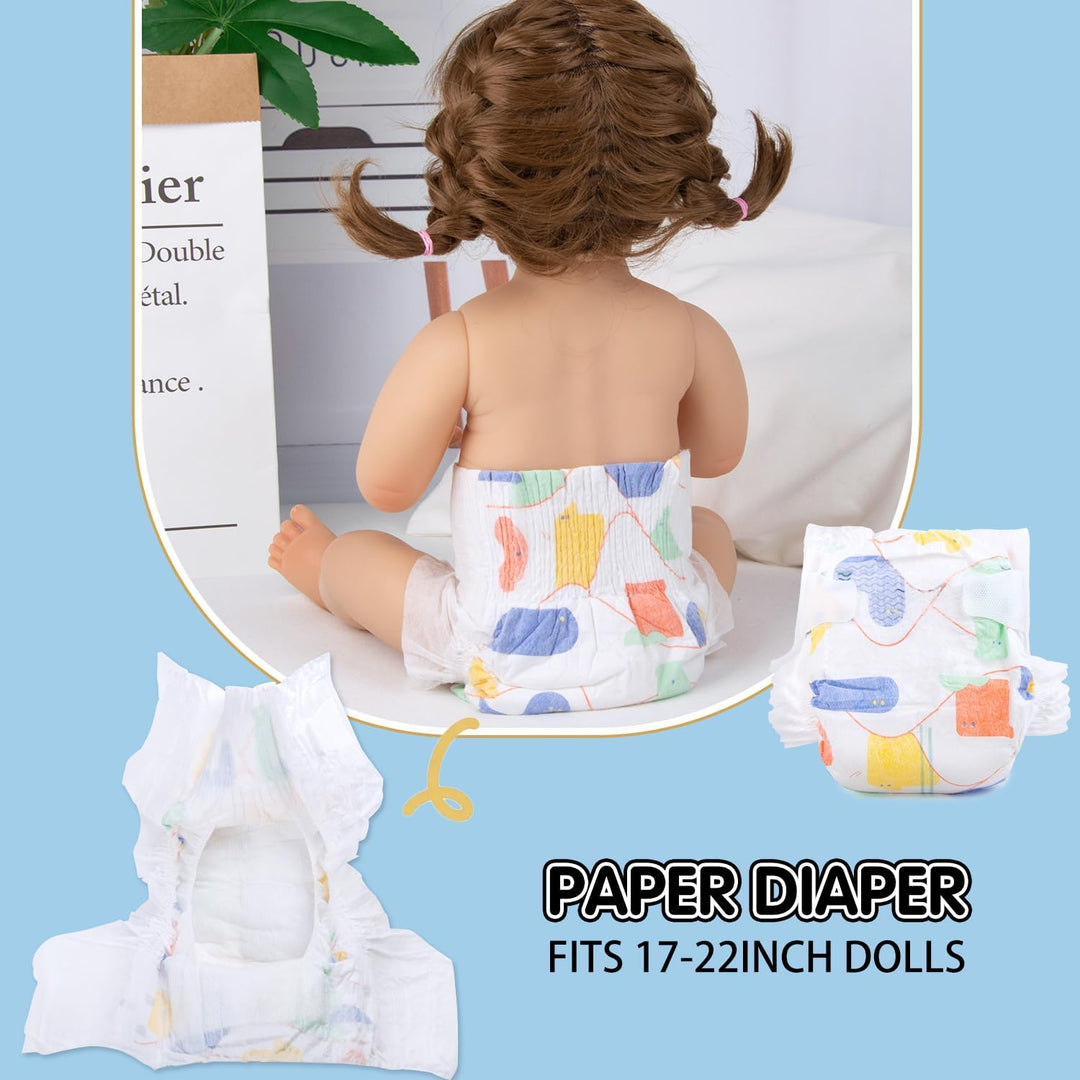 Juego de 12 piezas de accesorios de ropa de muñeca Reborn para muñe...